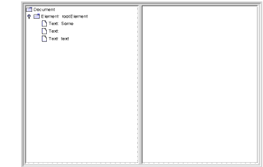 Element Node and Text Nodes Created